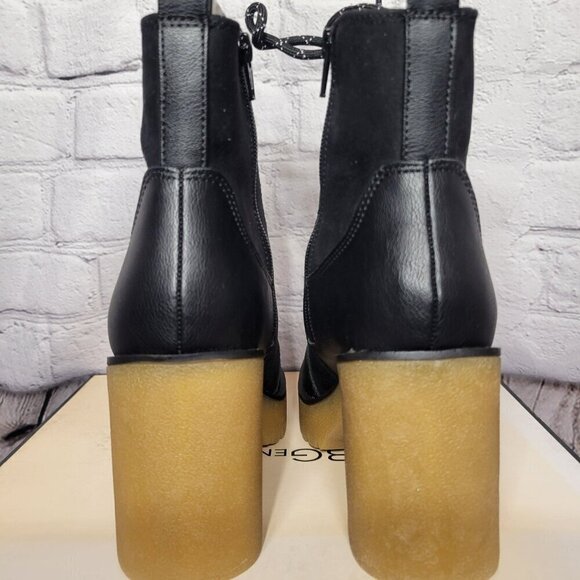 Sun + Stone Lennonn Platform Block Heel Botties - Picture 8 of 9